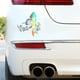 thumbnail image 4 of Etiquetas engomadas del coche Etiquetas engomadas creativas de las flores de mariposa Etiq Romacci  Sticker de carro, 4 of 6