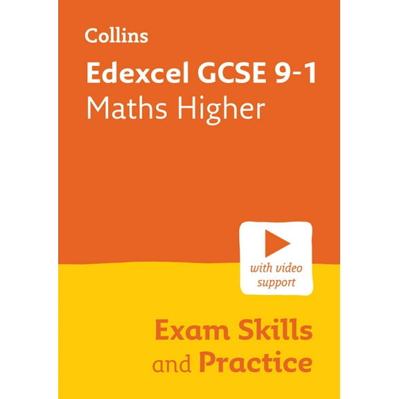 Collins GCSE Science 9-1 -- Edexcel GCSE 9-1 Maths Higher Exam Skills Workbook: Interleaved Command Word Practice, (Paperback)