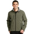 thumbnail image 1 of Port Authority® Glacier® Soft Shell Jacket.  J790 Olive/Chrome Xs, 1 of 1