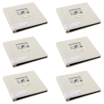 6 Pack: Cream & White Photo Album by Recollections