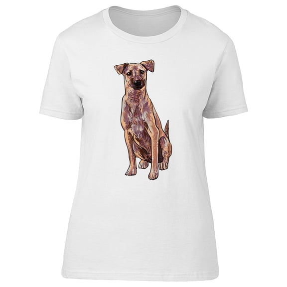 Cute Brown Doggy T-Shirt Men -Image by Shutterstock, Male 4X-Large