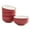 RED, variant on Bico Helios Blue 26oz Cereal Bowls, Set of 4, for Pasta, Salad, Cereal, Soup & Microwave & Dishwasher Safe