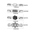 thumbnail image 5 of 4Pcs/Set Rétro Cardigan Clip Pull Clip Femmes Filigrane Cinch Arrière de Robes Châle Clip Anti Exposition Broche, 5 of 5
