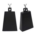thumbnail image 4 of Cow Bell Drum, Cowbell, Music Gift, Black For Rock For Music Play With Stick Percussion Instrument, 4 of 8