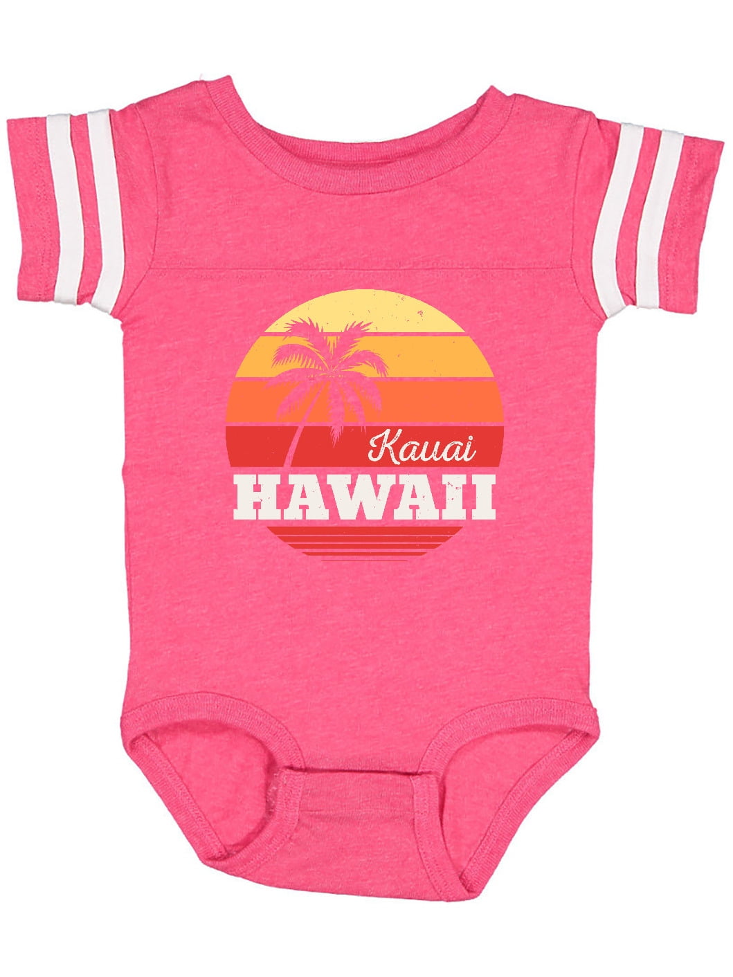 Sunset Hawaii Infant Romper Short-Sleeve Bodysuit Baby Boys Girls