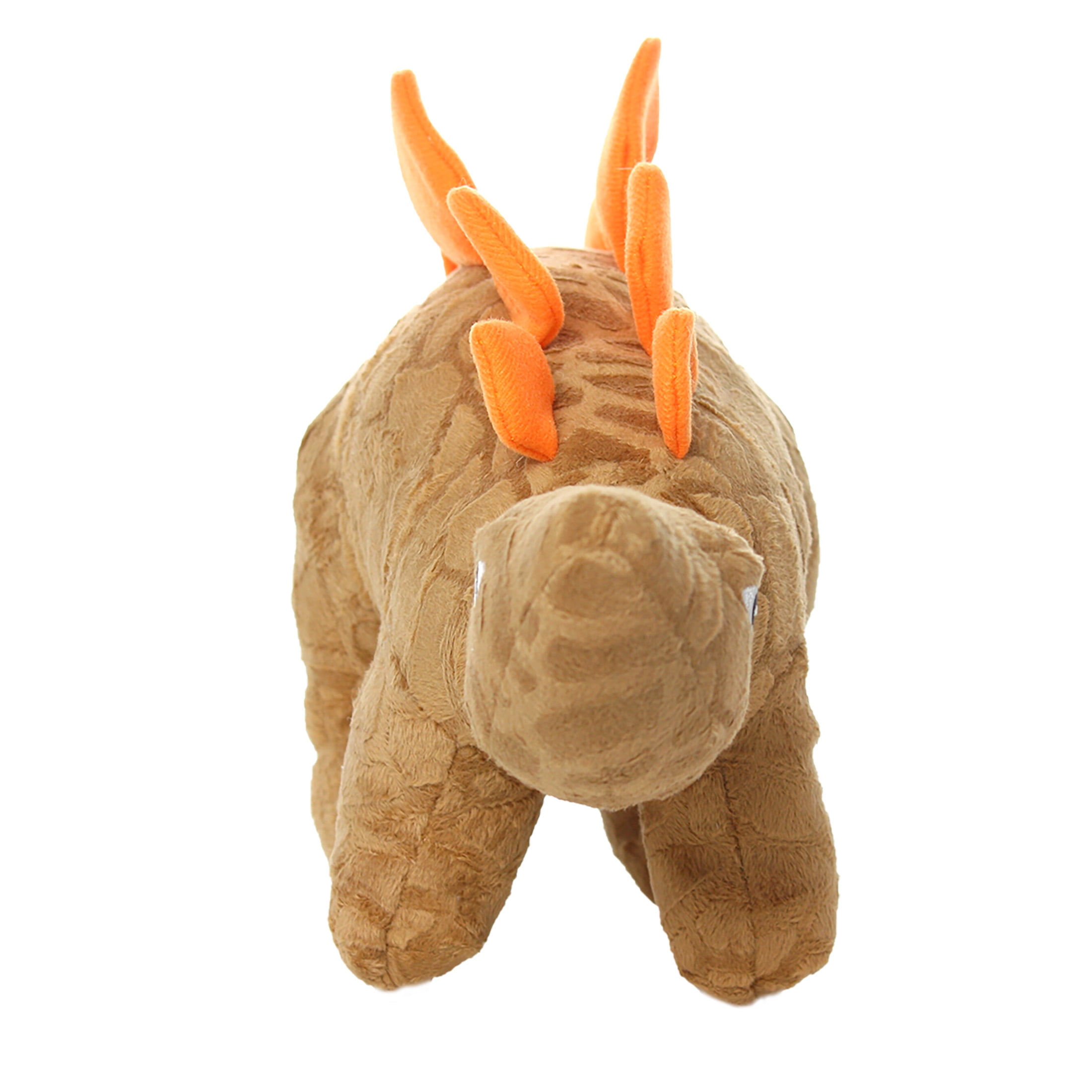 Mighty Dinosaur Stegosaurus Durable Plush Squeaky Dog Toy