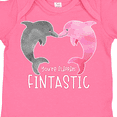 thumbnail image 4 of Inktastic You're Flippin' Fintastic Dolphins Boys or Girls Baby Bodysuit, 4 of 5