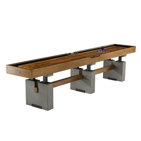 12 ft. Clayborne Shuffleboard Table, Includes Accessories by Barrington Billiards