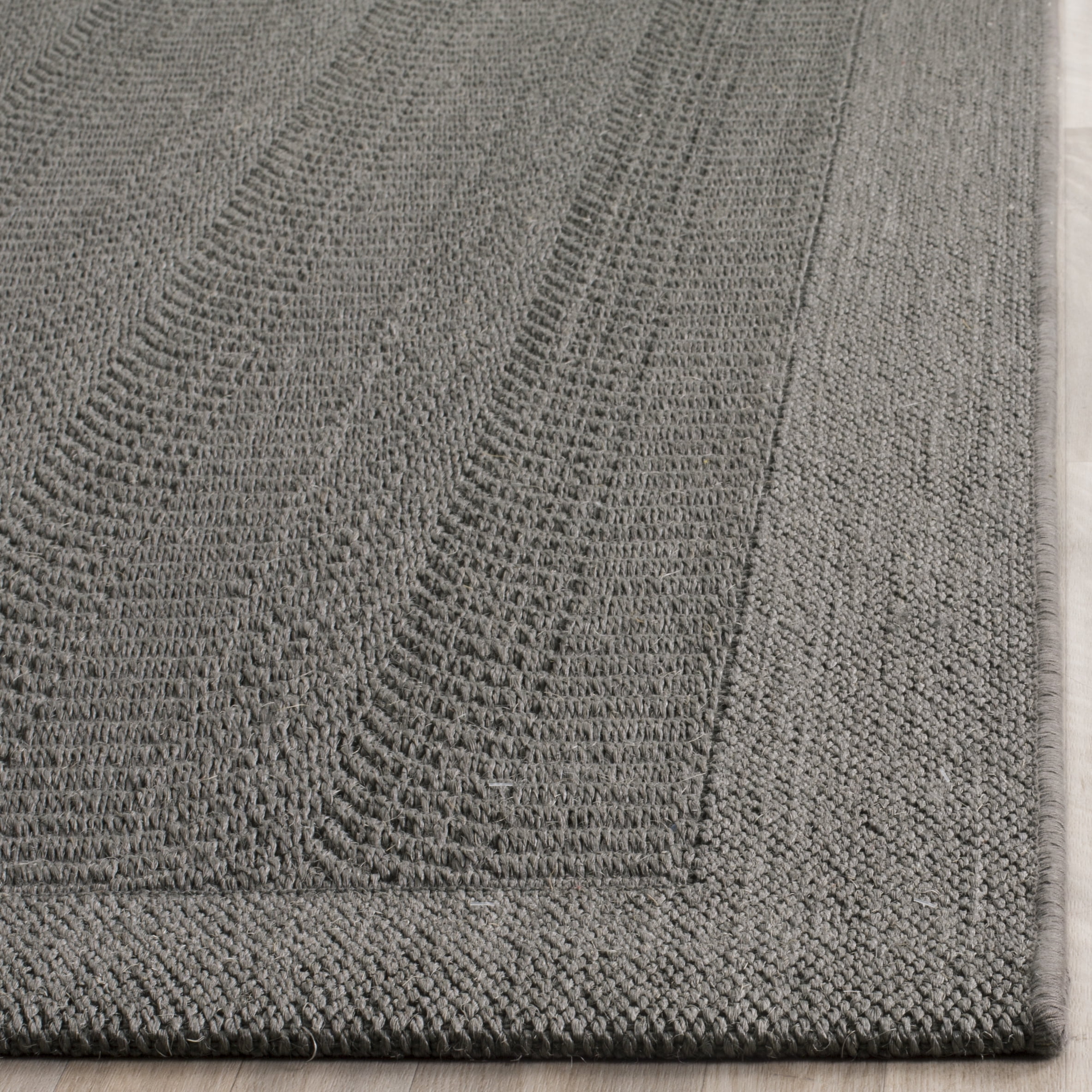 SAFAVIEH Palm Beach Candyce Geometric Runner Rug, Ash, 2' x 8'