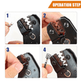 thumbnail image 5 of SN-48B Crimping Pliers Labor-Saving Ratchet Crimping Pliers High-Precision Jaw Line Hand Tool, 5 of 5