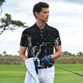 thumbnail image 3 of Fotbe New York City1 Camiseta Polo de Golf para Hombre con Estampado – Camisa Deportiva Transpirable con Cuello Abotonado-Large, 3 of 6