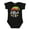 AB-Black, variant on Christmas Littlest Elf Holiday Boys or Girls Baby Bodysuit