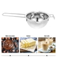 thumbnail image 3 of 1pc Stainless Steel Chocolate Melt Pan Durable Baking Pan Butter Melt Bowl, 3 of 9