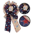 thumbnail image 2 of Jour de l'Indépendance Arcs Patriotiques Rouges et Bleus 2 Packs 11x23 Pouces Quart d'Étoiles du Drapeau Américain Juillet pour Décorations d'Arc de Couronnes Intérieures et Extérieures (Arcs Patriotiques-4), 2 of 6