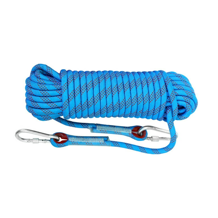 10mm Climbing Rope 10m20m30m Static Rapelling Rope for Fire Rescue Safety Tree Climbing