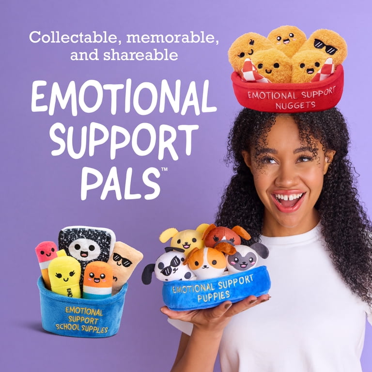 School Supply Plush Toys with Carrying Basket Set photo 4