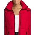 BCBG Paris Women's and Women's Plus Cloud Puffer Coat with Hood, Sizes