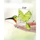 thumbnail image 2 of Adorno colgante Nefelibata con forma de colibrí de cristal, 9 cm, color verde, 2 of 5