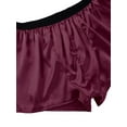 thumbnail image 7 of CHICTRY Mens Casual Loose Fit Boxers Soft Boxer Shorts Underwear Wine Red L, 7 of 7