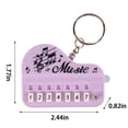thumbnail image 3 of TIMIFIS Mini Piano Mini Clavier Portatif, Console, Porte-Clés Pendentif pour Jouer des Chansons, Éducation Piano, 3 of 8