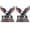 9.84x9.84 inches, variant on USA Faith Family & Freedom Metal Emblem, 250th Anniversary Eagle & USA Letters Car Badges, 3D Automotive Decals for Vehicles, Truck, SUV, Motorcycle
