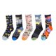 thumbnail image 1 of Calcetines de algodón casuales clásicos para hombre - 5 pares JAMW Sencillez, 1 of 4