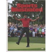 Tiger Woods Autographed 15"x 20" 2019 Masters Sports Illustrated Cover Photograph - Upper Deck - Fanatics Authentic Certified