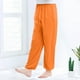 thumbnail image 2 of Odeerbi 2-16 Años Niños Niñas Algodón Bloomers Verano Pantalones Jogger Color Sólido Linterna Pantalones Pantalones Haren, 2 of 5