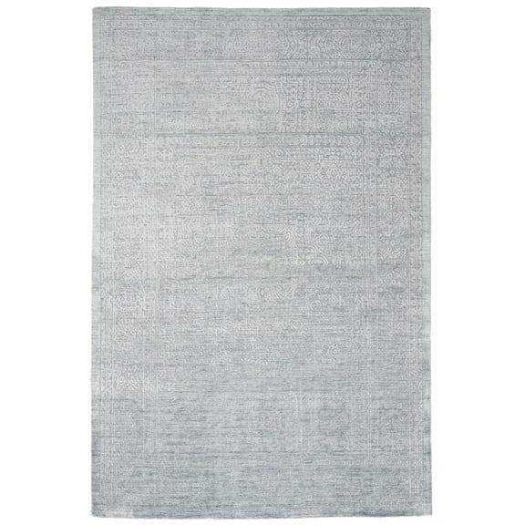 Safavieh Mirage Collection Area Rug - 6' x 9', Sea & Blue, Handmade Modern Viscose, Ideal for High Traffic Areas in Living Room, Bedroom MIR502J