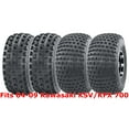 thumbnail image 1 of Full Set WANDA Sport ATV tires 22x7-10 & 22x11-10 04-09 Kawasaki KSV/KFX 700, 1 of 4