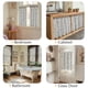 thumbnail image 5 of Cortinas Jinchan de lino con estampado floral, 66 x 61 cm, 2 paneles, 5 of 8