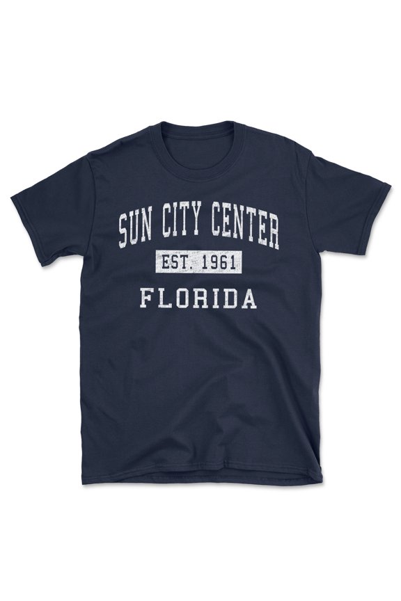 Sun City Center Florida Classic Established Men's Cotton T-Shirt