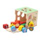 thumbnail image 4 of Juguete clasificador de formas, juguetes de madera, cubo de aprendizaje de madera, reconocimiento de colores, habilidades motoras finas con bloques de, 4 of 8
