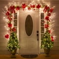 thumbnail image 4 of Wintergreen Lighting 118" Prelit Artificial Climbing Vine, White with Warm White LED Lights for Home Party Wedding Decor, 4 of 7