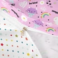 thumbnail image 4 of jejeloiu Pink Coquette Bow Duvet Cover Set Kids,Cute Cartoon Cat Bedding Full For Girls,Reversible,3pcs(No Comforter), 4 of 6