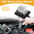 thumbnail image 2 of Unique Bargains HVAC Blower Motor Resistor Heater Blower Resistor No.1609722280 for Citroen C4 2013-2022 Plastic Metal 1 Pc, 2 of 6