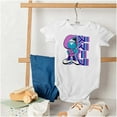 thumbnail image 4 of Cool Urban Kanji Smurf Cartoon Romper Boys or Girls Infant Baby Brisco Brands NB, 4 of 6