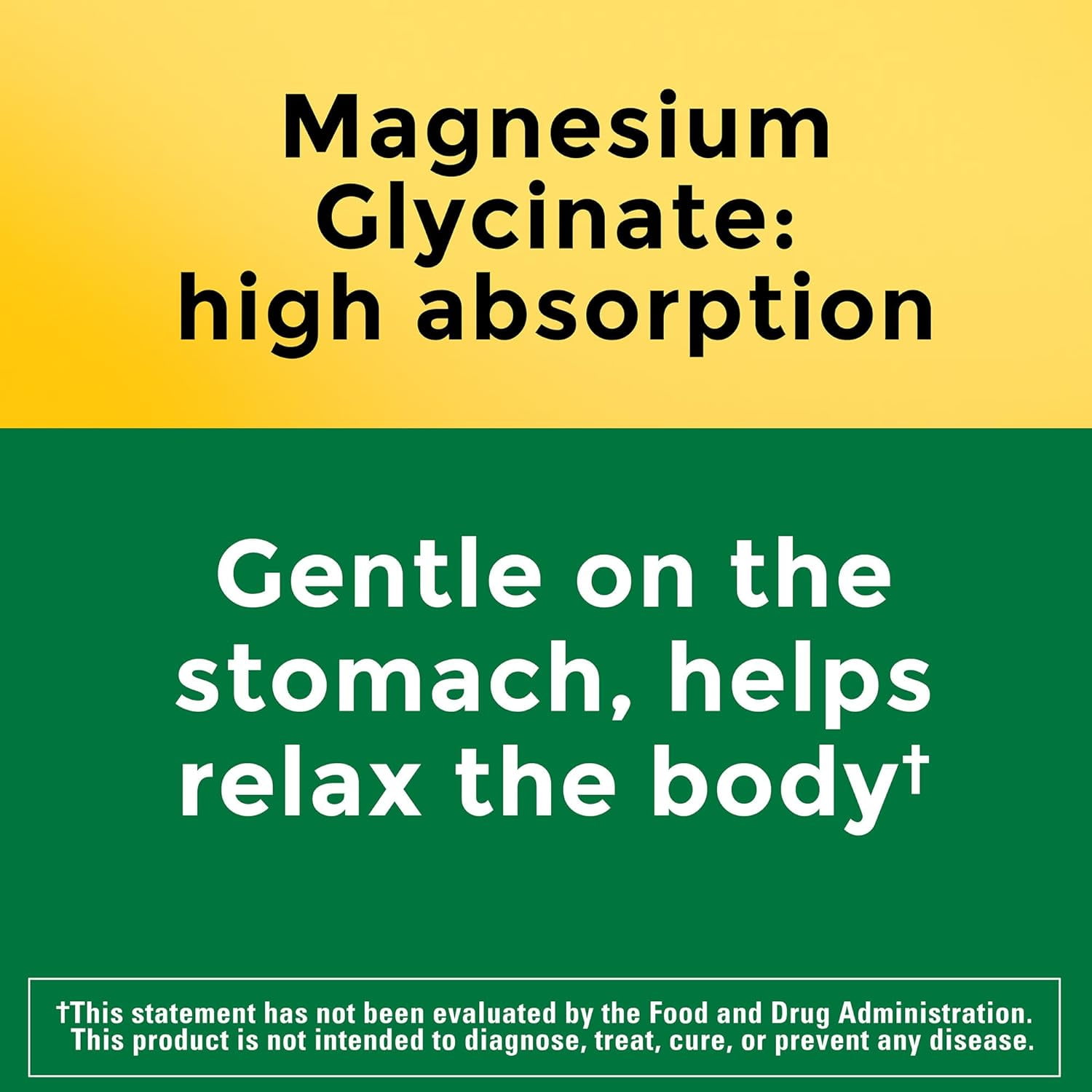 Nature Made High Absorption Magnesium Glycinate Gummies 100 mg per Serving, Muscle, Nerve, Bone and Heart Support, 40 Gummy Magnesium Supplement, 20 Day Supply