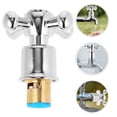 thumbnail image 2 of Faucet Handle 1/2 Inch Hot Cold Faucet Knob Handle Shower Faucet Tap Handle, 2 of 7