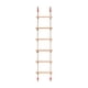 thumbnail image 1 of Escalera de Cuerda de Columpio de Madera, Juego de Escalada para Niños, Escalera Colgante, Escalera de Cuerda de Obstáculos Portátiles, 6 Secciones Pa, 1 of 9