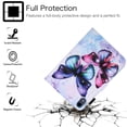 thumbnail image 3 of Allytech Smart Case for iPad Mini 6th Gen 2021(8.3 inch), iPad Mini 6 Case with Pen Holder, Slim Multi-Angle Viewing Stand Auto Sleep Wake Card Slots Protective Case for iPad Mini 6, Big Butterfly, 3 of 7