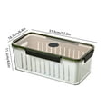 thumbnail image 3 of Fruit Storage Containers for Fridge, Leakproof Food Storage Containers with Removable Colander, Dishwasher & Microwave Safe, Produce Saver Container Keep Berry Fruit Vegetable Fresh Longer, 3 of 6