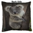 thumbnail image 2 of GCKG Cute Koala Bear on the Tree Branch Reversible Mermaid Sequin Pillow Case Home Decor Cushion Cover 18x18 inches, 2 of 3