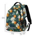 thumbnail image 2 of FORMRS Kids School Backpack Elementary Student Unisex Travel Bookbag with Reflective Stripes, Orange Fruit, 2 of 7
