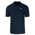 thumbnail image 2 of Men's Cutter & Buck Navy North Carolina Tar Heels Big & Tall Forge Eco Stretch Recycled Polo, 2 of 3