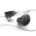 thumbnail image 1 of Auriculares intrauditivos KZ ZAX Auriculares deportivos con cable 0,75 mm Auriculares portátiles Cable largo Bajo estéreo Música Manos libres para caminar Correr Negro Tipo 1 seitruly EL005375-03B, 1 of 2