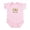 Petal Pink, variant on CafePress - King George Infant Bodysuit - Baby Light Bodysuit, Size Newborn - 24 Months