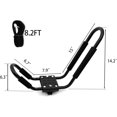 thumbnail image 3 of 2 Pairs Kayak Carrier Racks, Universal Cars Kayak Roof J Bar Rack, 3 of 7