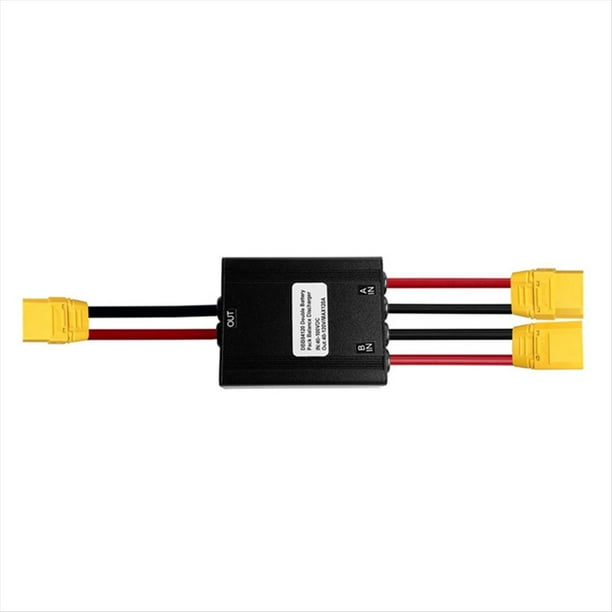 Módulo Paralelo de Batería Dual para Bicicleta Eléctrica, Adaptador de 40 V A 100 V, 120 A, Convertidor de Descarga, Módulo de Bicicleta Eléctrica con Descarga Equilibrada.