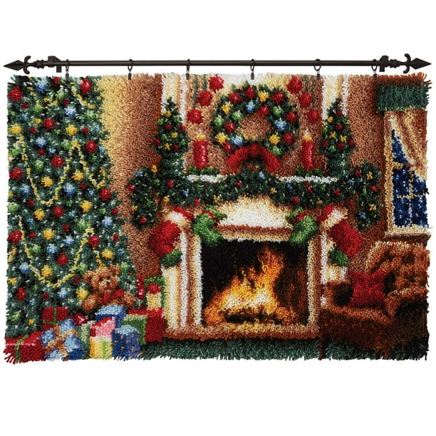 Herrschners® Christmas Eve Rug Latch Hook Kit